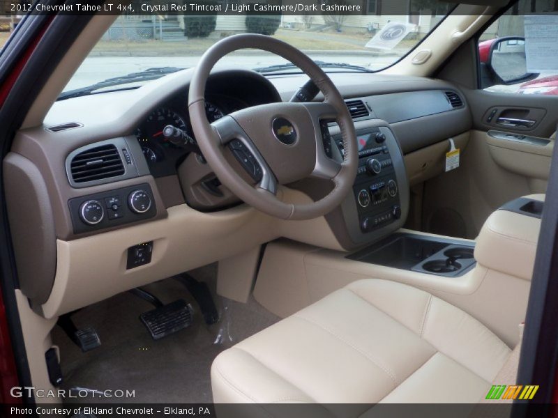Crystal Red Tintcoat / Light Cashmere/Dark Cashmere 2012 Chevrolet Tahoe LT 4x4