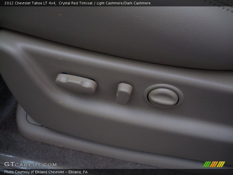 Crystal Red Tintcoat / Light Cashmere/Dark Cashmere 2012 Chevrolet Tahoe LT 4x4