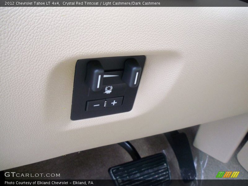 Crystal Red Tintcoat / Light Cashmere/Dark Cashmere 2012 Chevrolet Tahoe LT 4x4