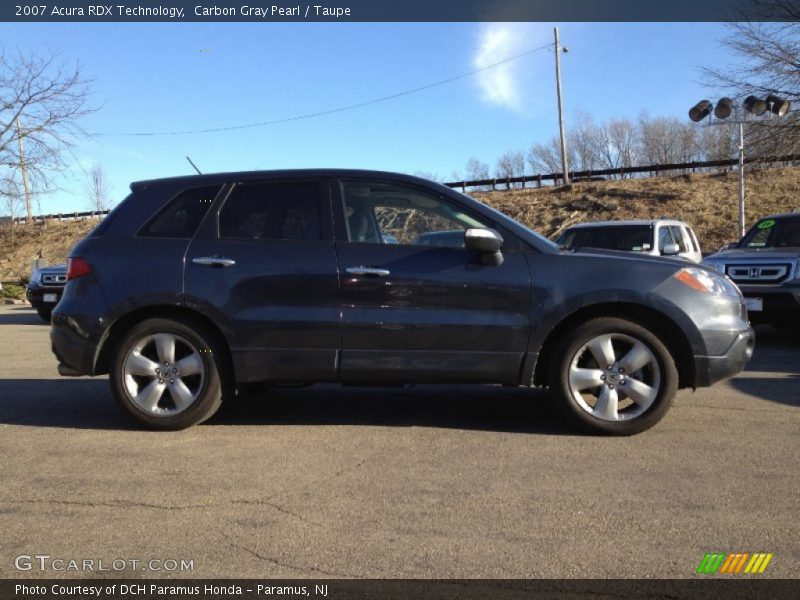 Carbon Gray Pearl / Taupe 2007 Acura RDX Technology