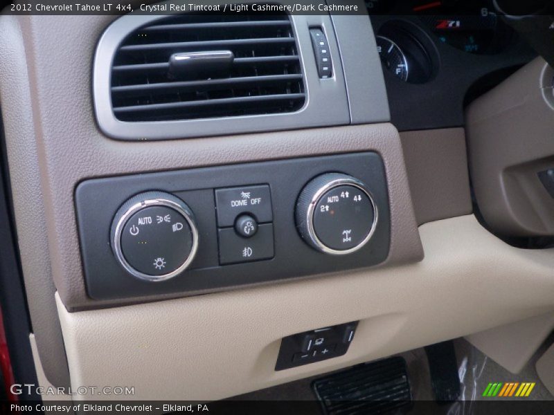 Crystal Red Tintcoat / Light Cashmere/Dark Cashmere 2012 Chevrolet Tahoe LT 4x4