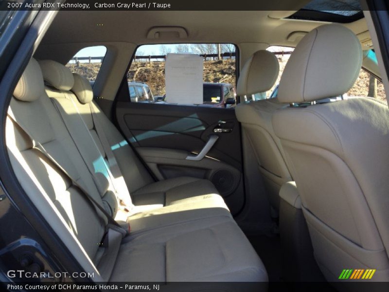 Carbon Gray Pearl / Taupe 2007 Acura RDX Technology