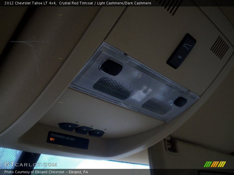 Crystal Red Tintcoat / Light Cashmere/Dark Cashmere 2012 Chevrolet Tahoe LT 4x4