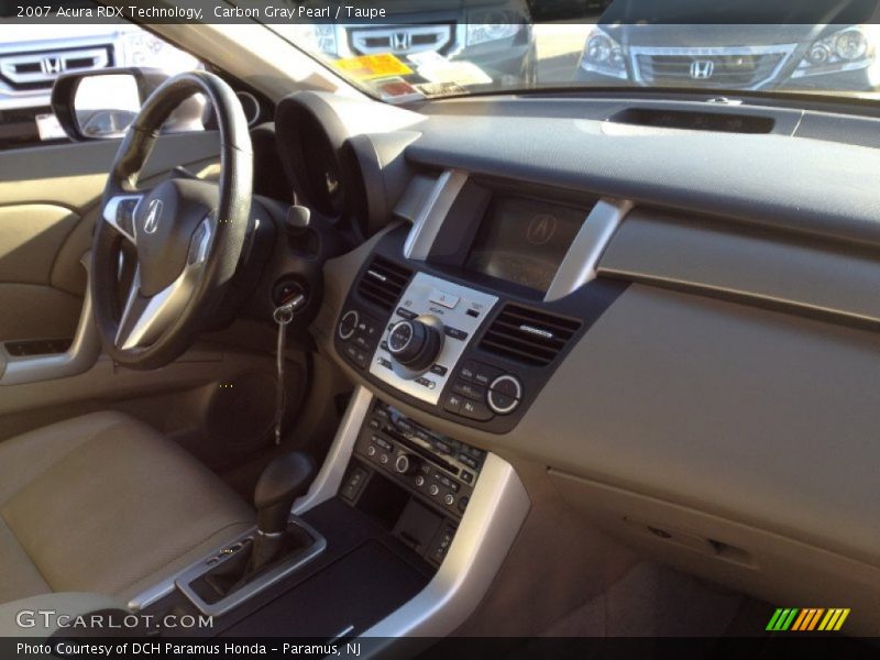 Carbon Gray Pearl / Taupe 2007 Acura RDX Technology