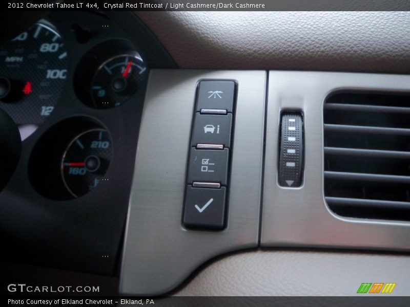 Crystal Red Tintcoat / Light Cashmere/Dark Cashmere 2012 Chevrolet Tahoe LT 4x4