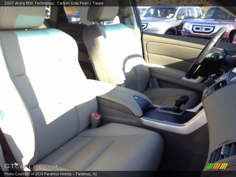 Carbon Gray Pearl / Taupe 2007 Acura RDX Technology