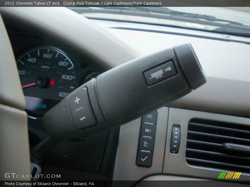 Crystal Red Tintcoat / Light Cashmere/Dark Cashmere 2012 Chevrolet Tahoe LT 4x4