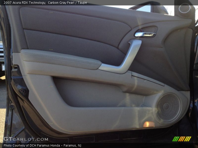Carbon Gray Pearl / Taupe 2007 Acura RDX Technology