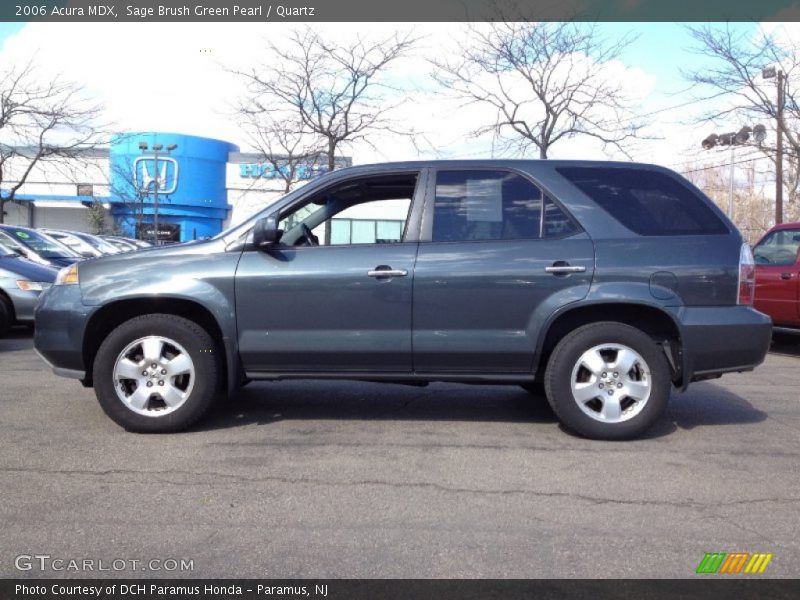 Sage Brush Green Pearl / Quartz 2006 Acura MDX