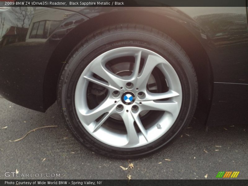 Black Sapphire Metallic / Black 2009 BMW Z4 sDrive35i Roadster