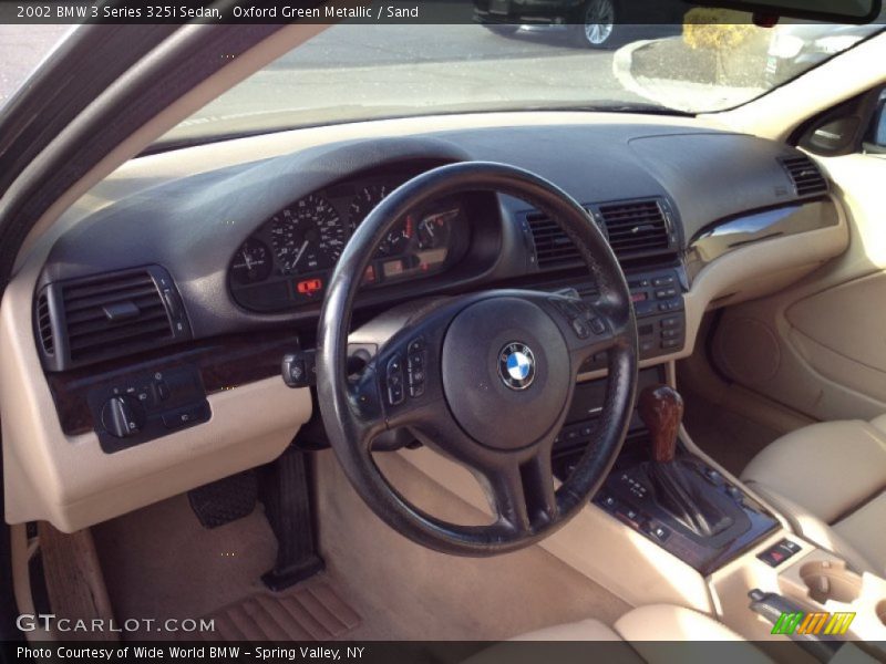 Oxford Green Metallic / Sand 2002 BMW 3 Series 325i Sedan