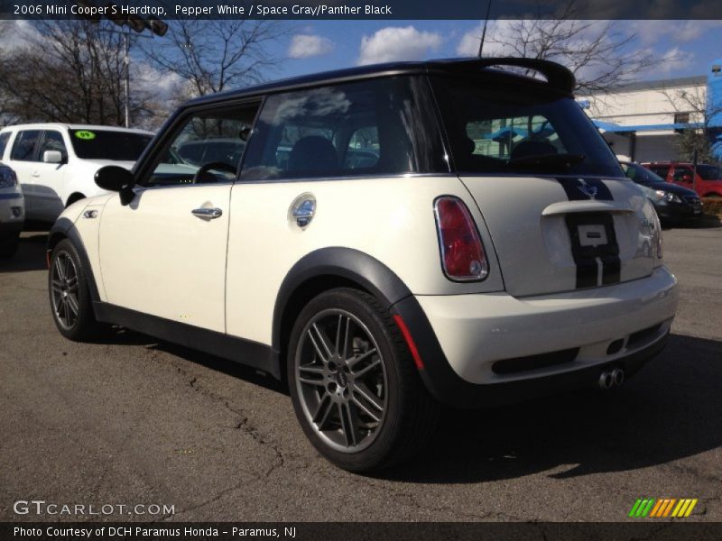 Pepper White / Space Gray/Panther Black 2006 Mini Cooper S Hardtop