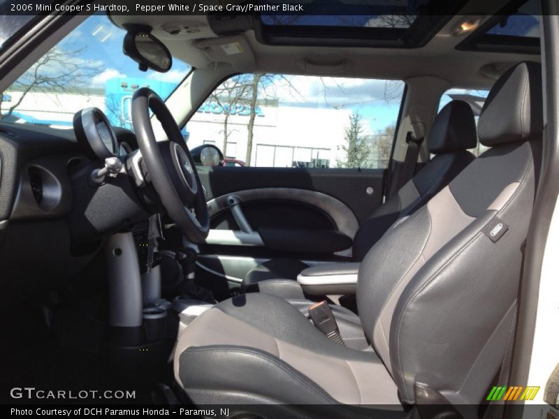 Pepper White / Space Gray/Panther Black 2006 Mini Cooper S Hardtop