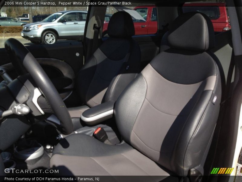 Pepper White / Space Gray/Panther Black 2006 Mini Cooper S Hardtop