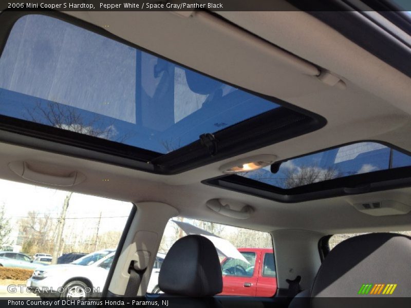 Pepper White / Space Gray/Panther Black 2006 Mini Cooper S Hardtop