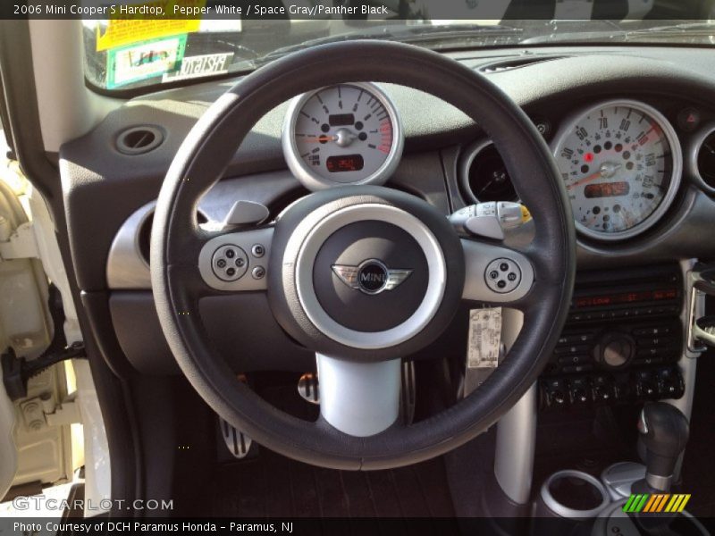 Pepper White / Space Gray/Panther Black 2006 Mini Cooper S Hardtop