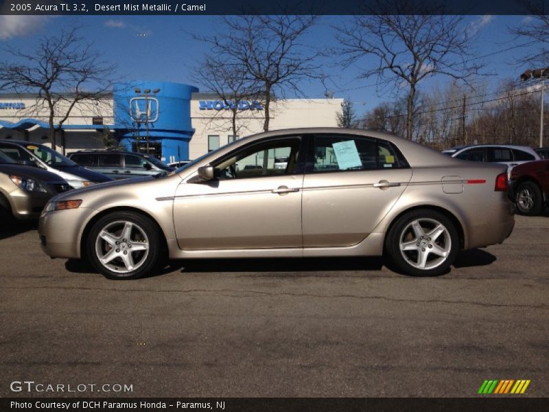 Desert Mist Metallic / Camel 2005 Acura TL 3.2