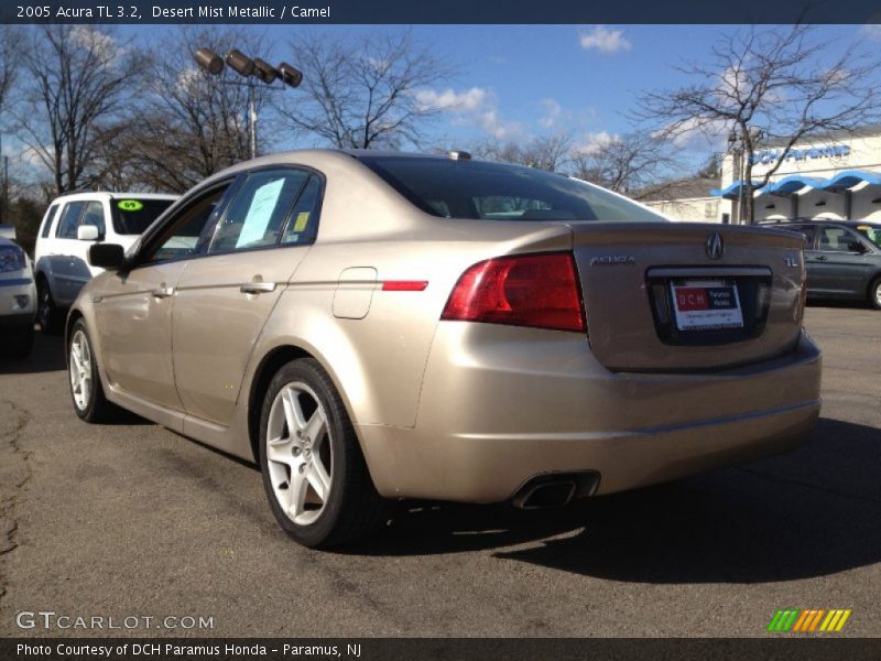 Desert Mist Metallic / Camel 2005 Acura TL 3.2