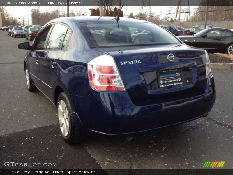 Blue Onyx / Charcoal 2009 Nissan Sentra 2.0