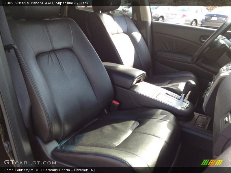 Super Black / Black 2009 Nissan Murano SL AWD