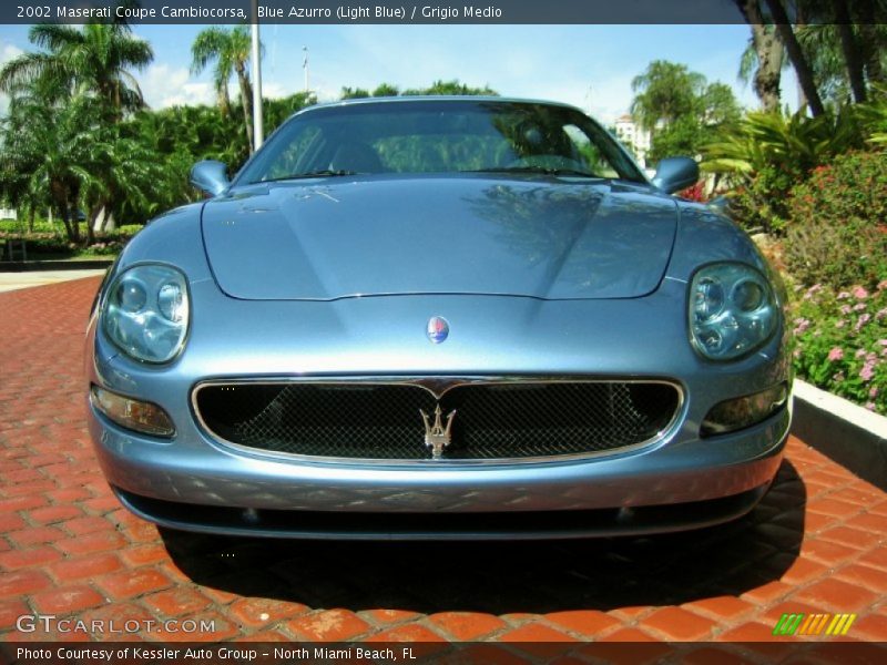 Blue Azurro (Light Blue) / Grigio Medio 2002 Maserati Coupe Cambiocorsa