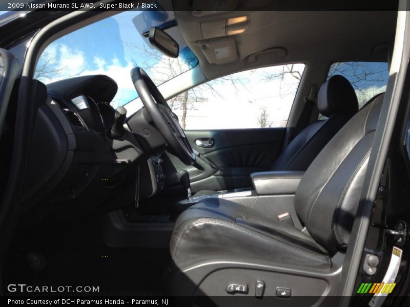 Super Black / Black 2009 Nissan Murano SL AWD