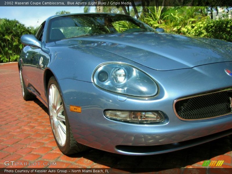 Blue Azurro (Light Blue) / Grigio Medio 2002 Maserati Coupe Cambiocorsa