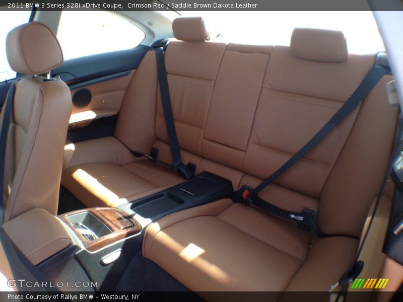 Crimson Red / Saddle Brown Dakota Leather 2011 BMW 3 Series 328i xDrive Coupe