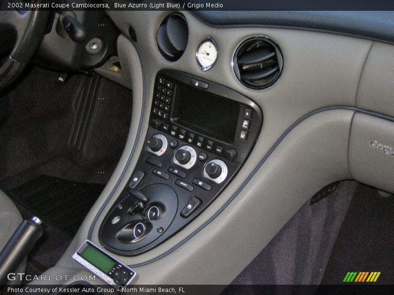 Controls of 2002 Coupe Cambiocorsa