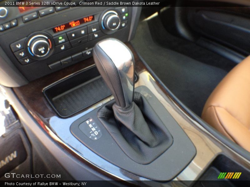 Crimson Red / Saddle Brown Dakota Leather 2011 BMW 3 Series 328i xDrive Coupe