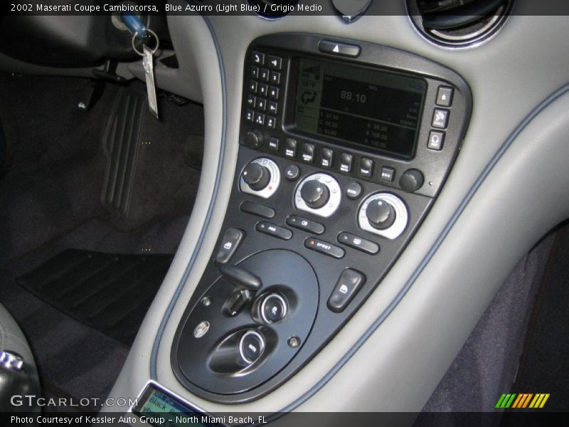 Controls of 2002 Coupe Cambiocorsa