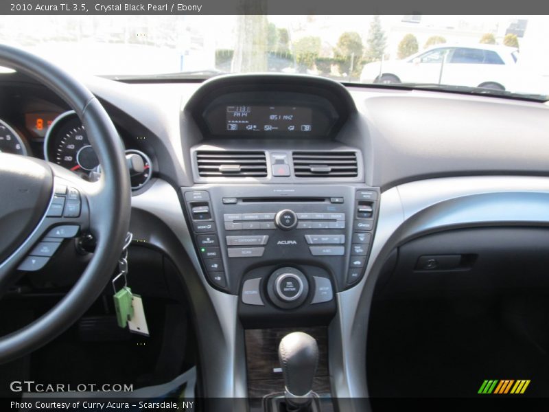 Crystal Black Pearl / Ebony 2010 Acura TL 3.5