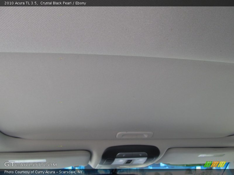 Crystal Black Pearl / Ebony 2010 Acura TL 3.5