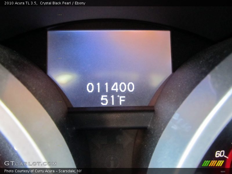 Crystal Black Pearl / Ebony 2010 Acura TL 3.5