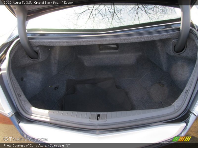 Crystal Black Pearl / Ebony 2010 Acura TL 3.5