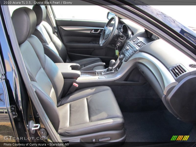 Crystal Black Pearl / Ebony 2010 Acura TL 3.5