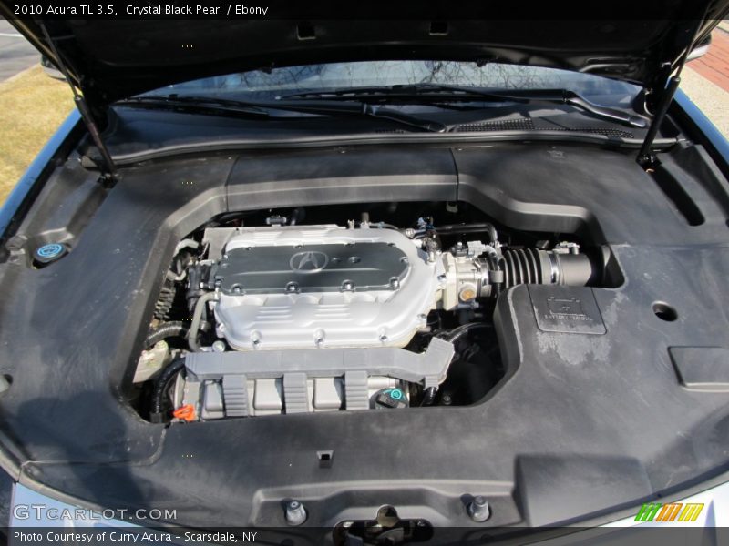 Crystal Black Pearl / Ebony 2010 Acura TL 3.5