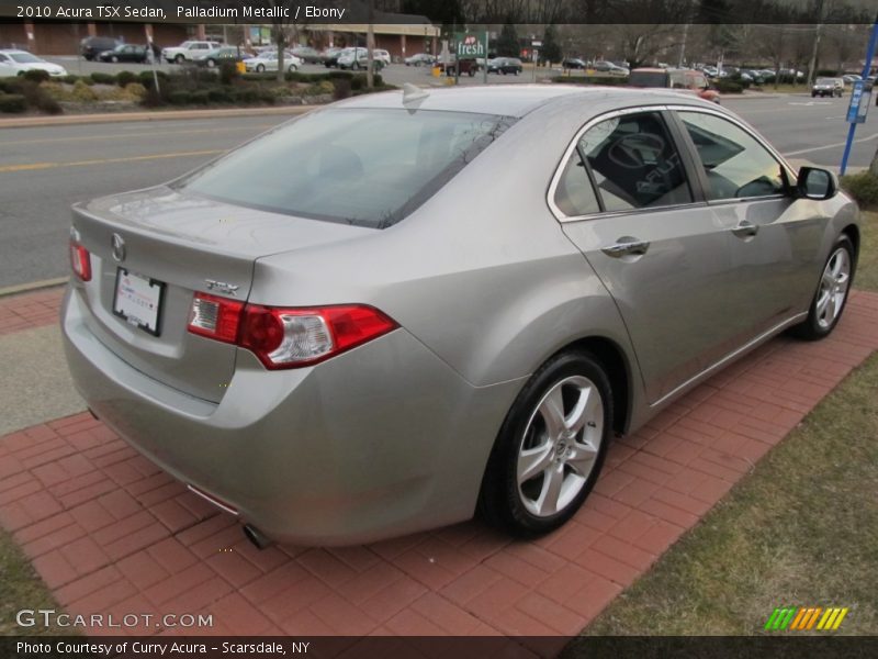 Palladium Metallic / Ebony 2010 Acura TSX Sedan