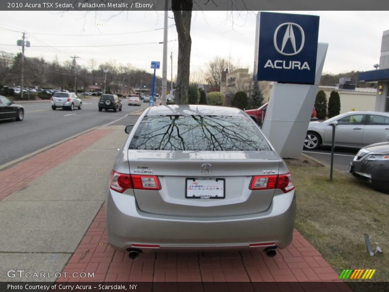 Palladium Metallic / Ebony 2010 Acura TSX Sedan