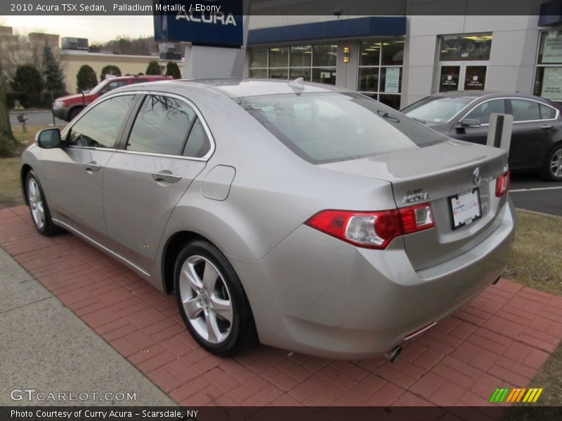 Palladium Metallic / Ebony 2010 Acura TSX Sedan