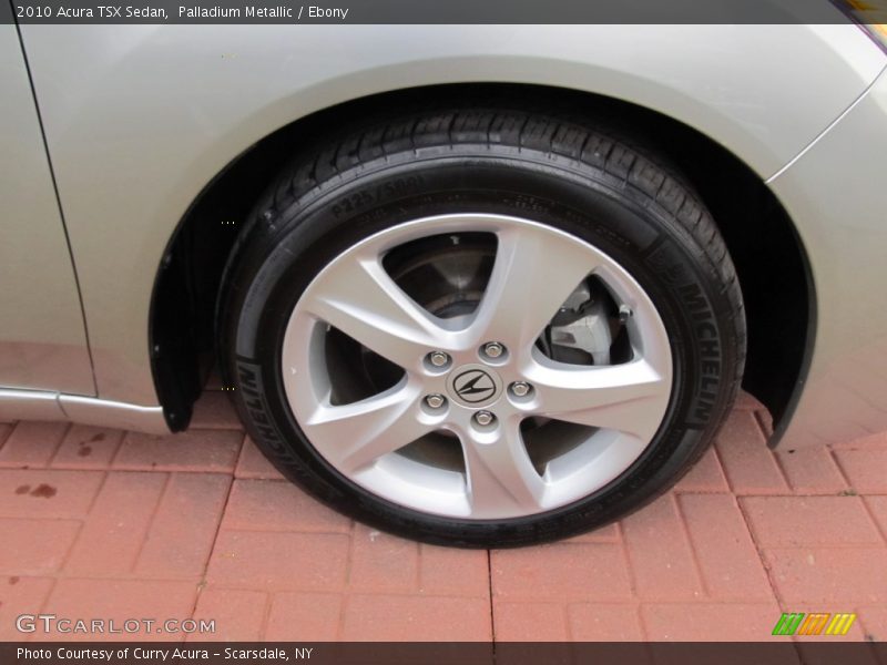 Palladium Metallic / Ebony 2010 Acura TSX Sedan