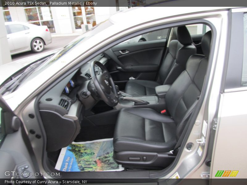 Palladium Metallic / Ebony 2010 Acura TSX Sedan