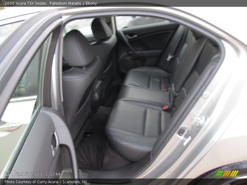 Palladium Metallic / Ebony 2010 Acura TSX Sedan