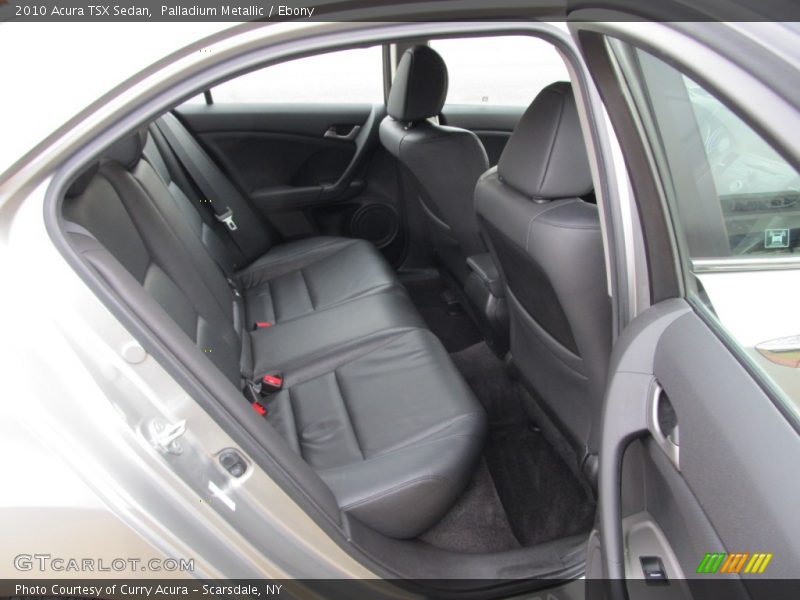 Palladium Metallic / Ebony 2010 Acura TSX Sedan