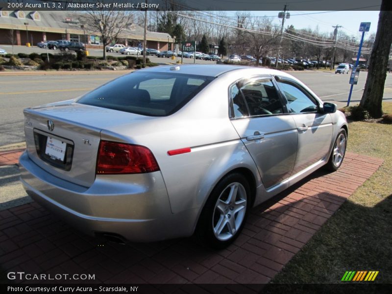 Alabaster Silver Metallic / Ebony 2006 Acura TL 3.2