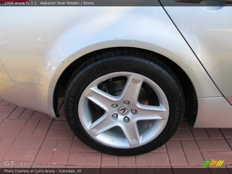 Alabaster Silver Metallic / Ebony 2006 Acura TL 3.2