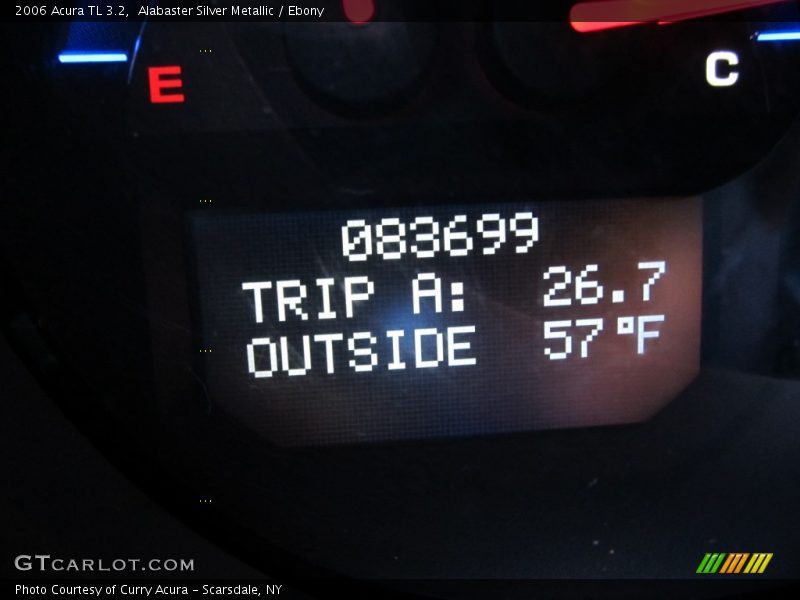 Alabaster Silver Metallic / Ebony 2006 Acura TL 3.2