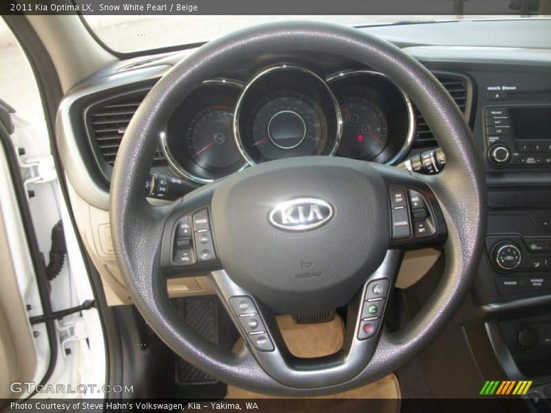  2011 Optima LX Steering Wheel