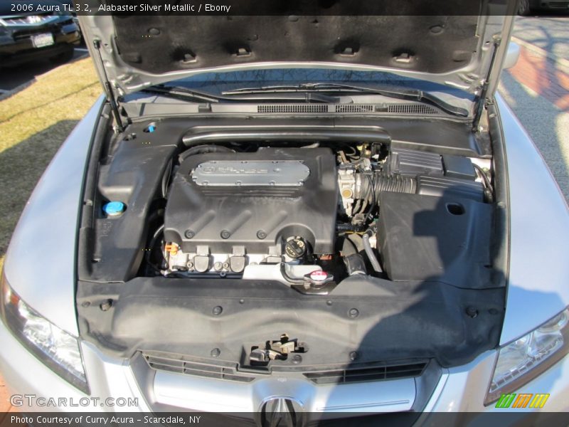Alabaster Silver Metallic / Ebony 2006 Acura TL 3.2