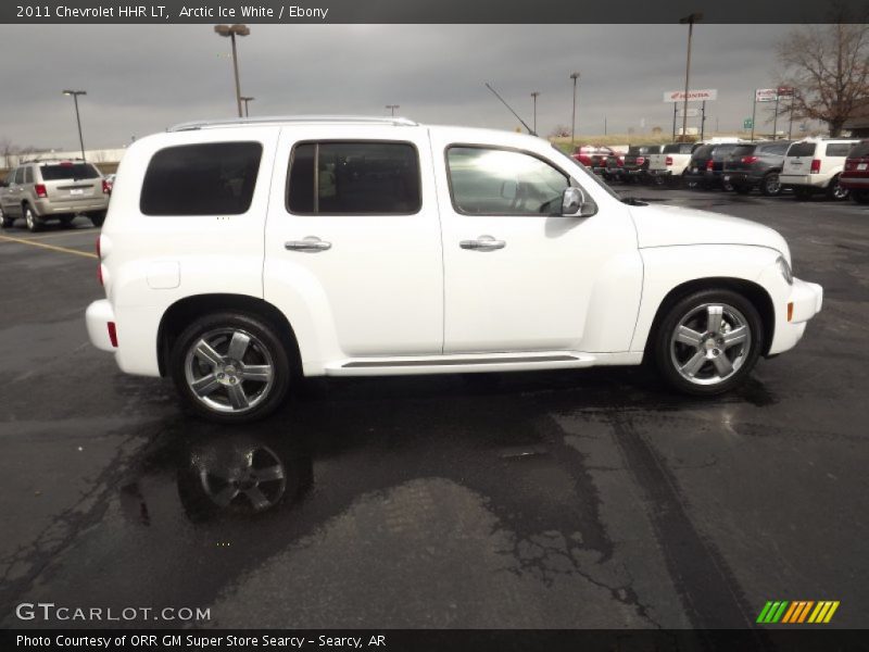 Arctic Ice White / Ebony 2011 Chevrolet HHR LT